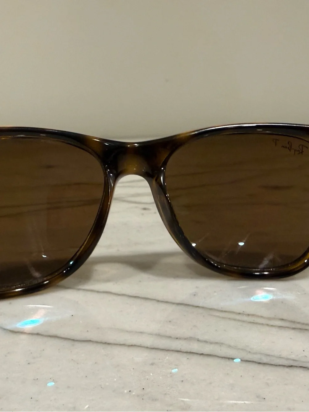 Ray-Ban RB4184 Polarized Tortoise Sunglasses 54mm